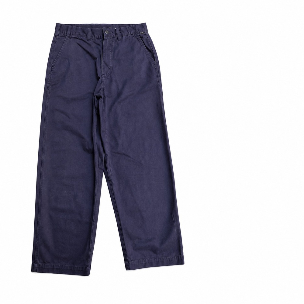 Van's Pants Men's 28X30 Navy Blue Baggy Fit Authentic Chino